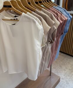 Bazinės satino palaidinės "Dior"